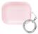 Front. SaharaCase - Hybrid Flex Series Case for Apple AirPods Pro (2nd Generation) - Transparent Pink.