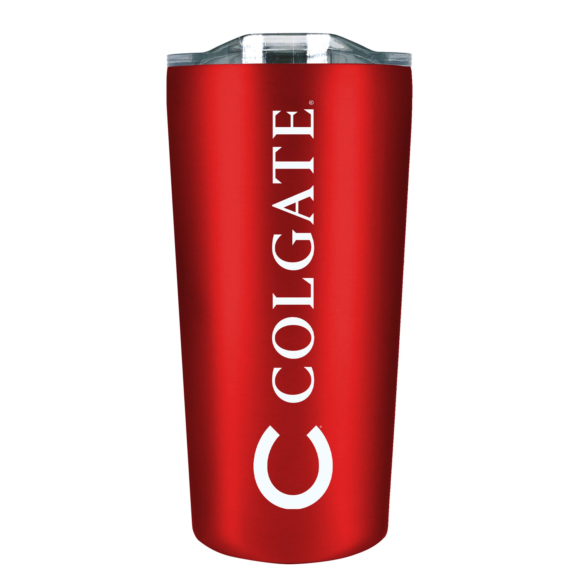 Front. The Fanatic Group - Colgate Raiders 18oz. Stainless Steel Soft Touch Tumbler - Multicolor.