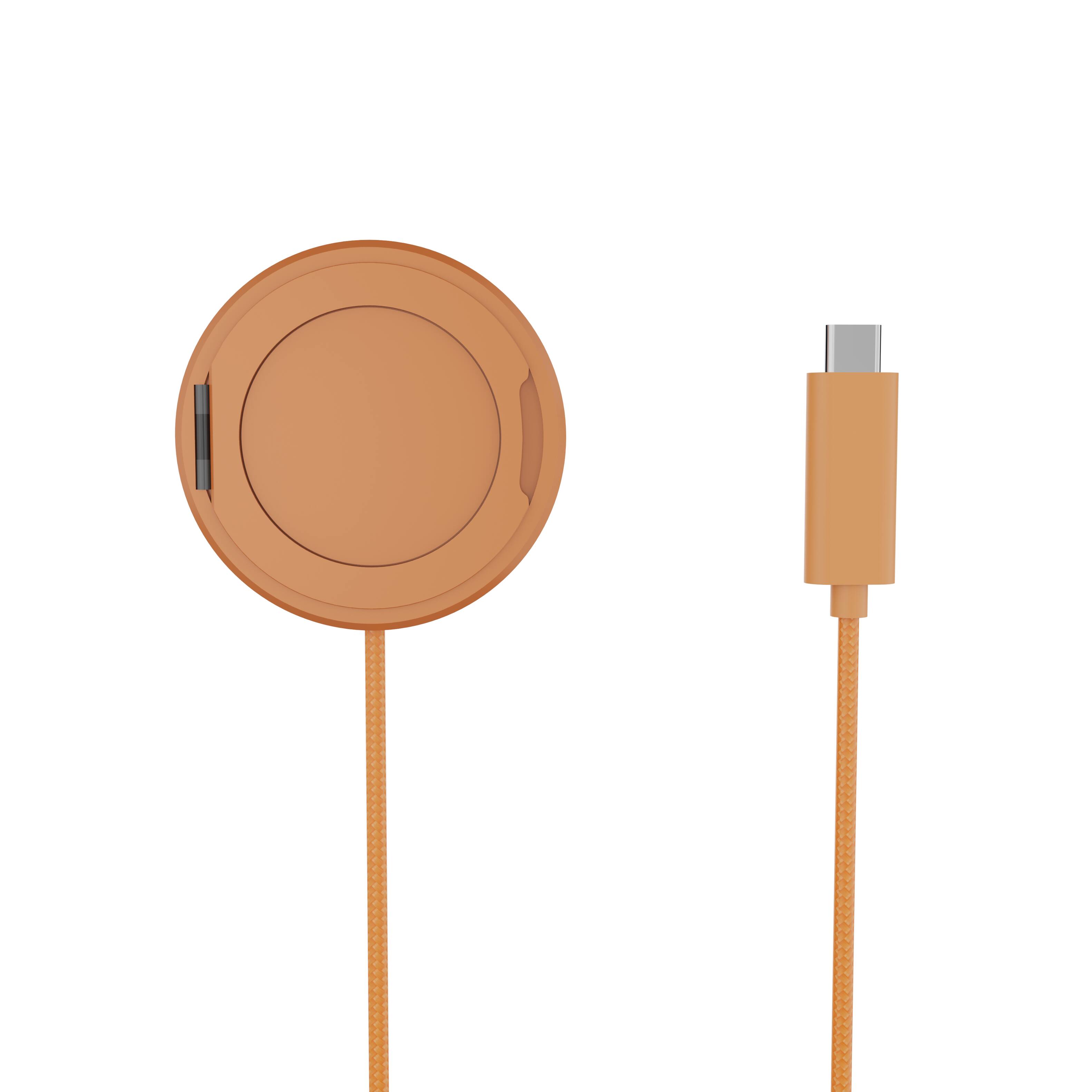 Alt View 5. Siljoy - 25W Wireless Charger for IPhone 17  Qi2.2 Certified Ultra Slim with Temp Control On-the-Go Power Without Overheating - Black/Silver/Yellow.