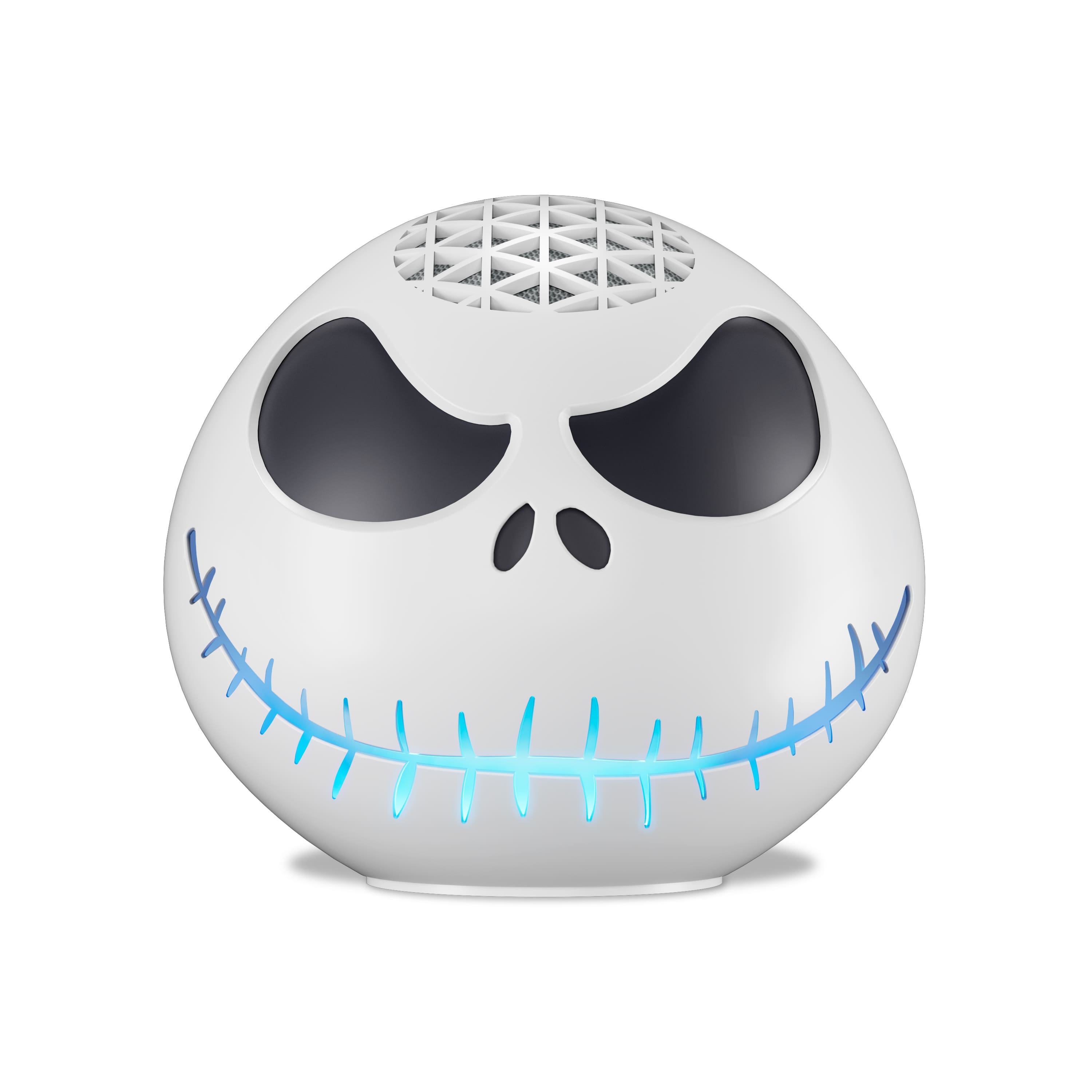 Front. Amazon - Disney Tim Burton’s The Nightmare Before Christmas Jack Skellington Shell for Amazon Echo Dot (4th & 5th Generations) - White.