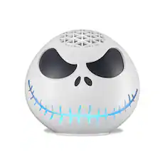 Front. Amazon - Disney Tim Burton’s The Nightmare Before Christmas Jack Skellington Shell for Amazon Echo Dot (4th & 5th Generations) - White.