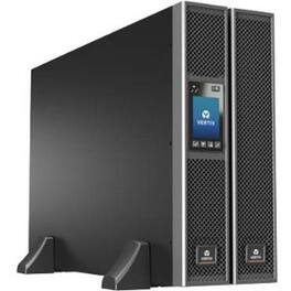 Vertiv - Liebert GXT5 UPS - 10kVA/10kW/208 and 120V|Online Rack Tower Energy Star - Double Conversion| 6U| Built-in RDU101 - Black