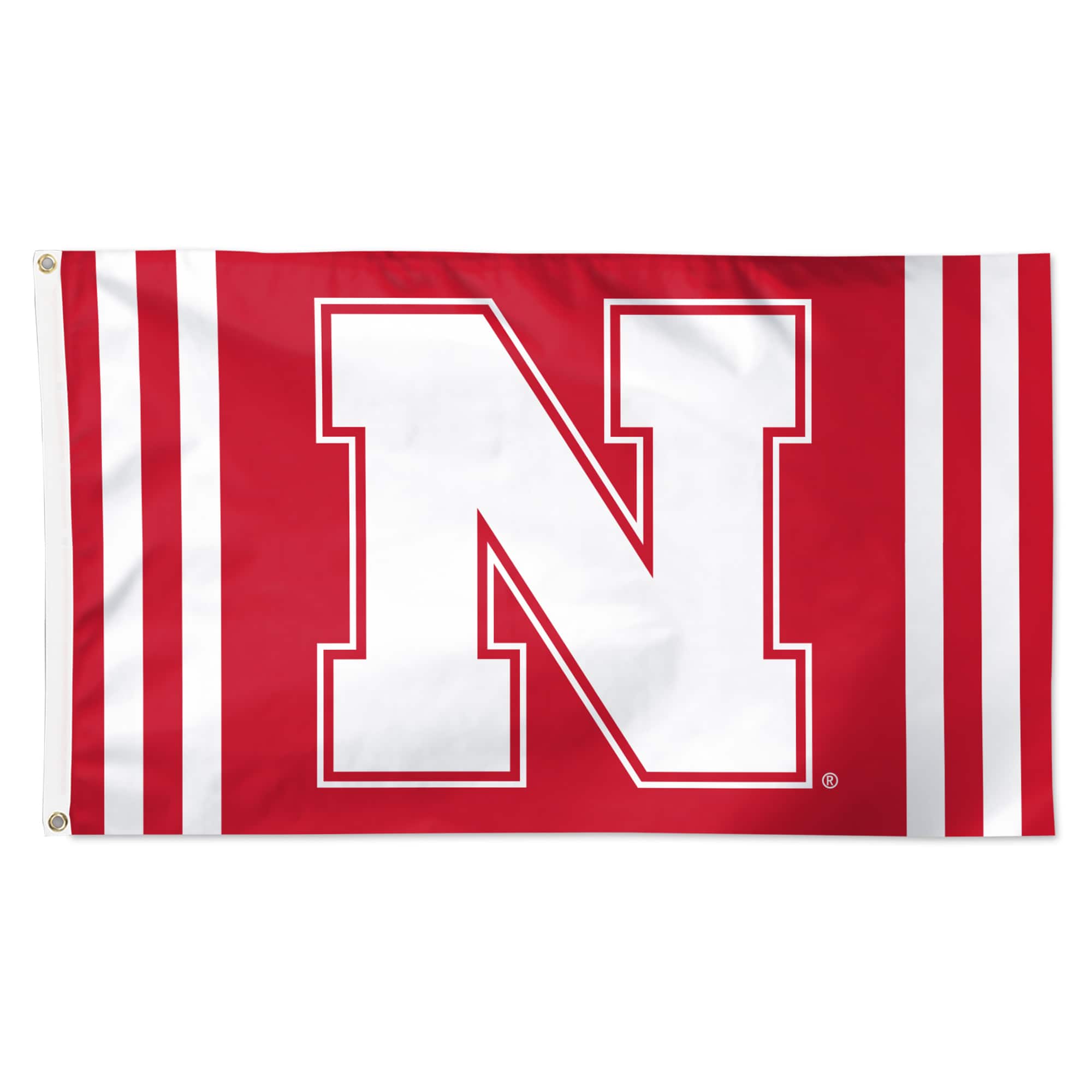 WinCraft - Nebraska Huskers 3' x 5' Vertical Stripe Deluxe Single-Sided Flag - Multicolor price history on PriceWatchPro