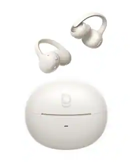 Baseus - Bowie MC2 Open Ear Clip On Headphones - Wireless Earbuds with LDAC Hi-Res Audio, 55H, IP67 - White