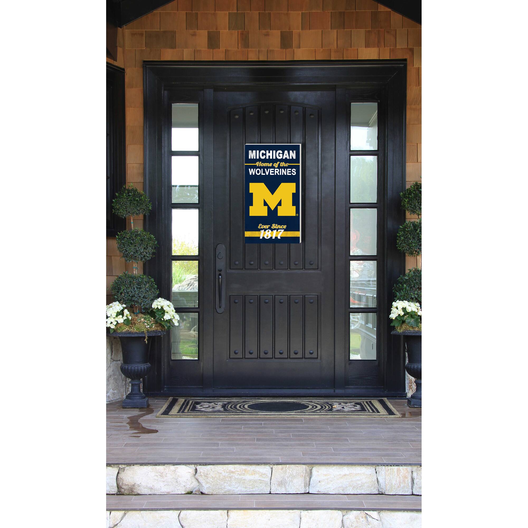 MICHIGAN  
Home of the WOLVERINES  
M  
Ever Since 1817