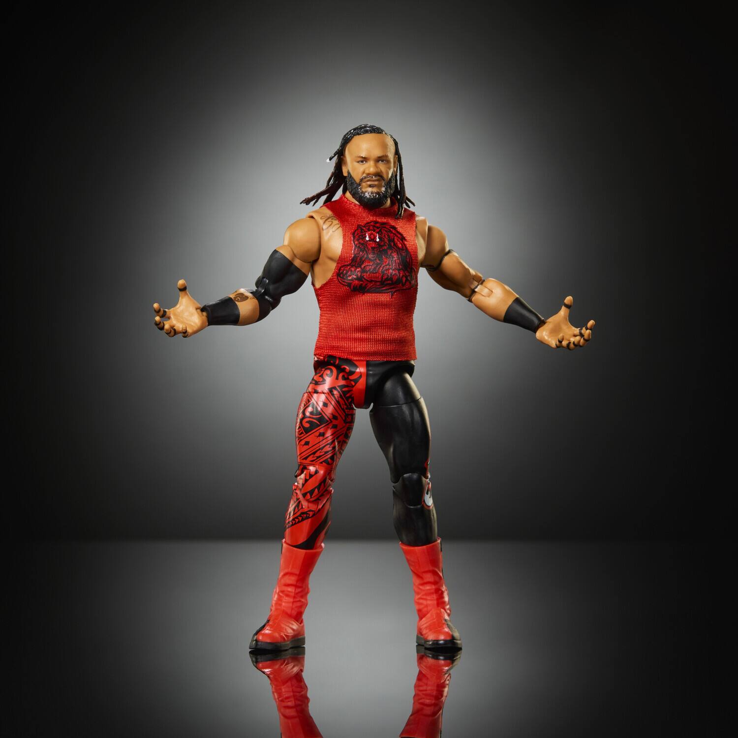 Alt View 1. Mattel - WWE Elite Collection 6" Jacob Fatu Action Figure   - COLLECTIBLES - Multicolor.