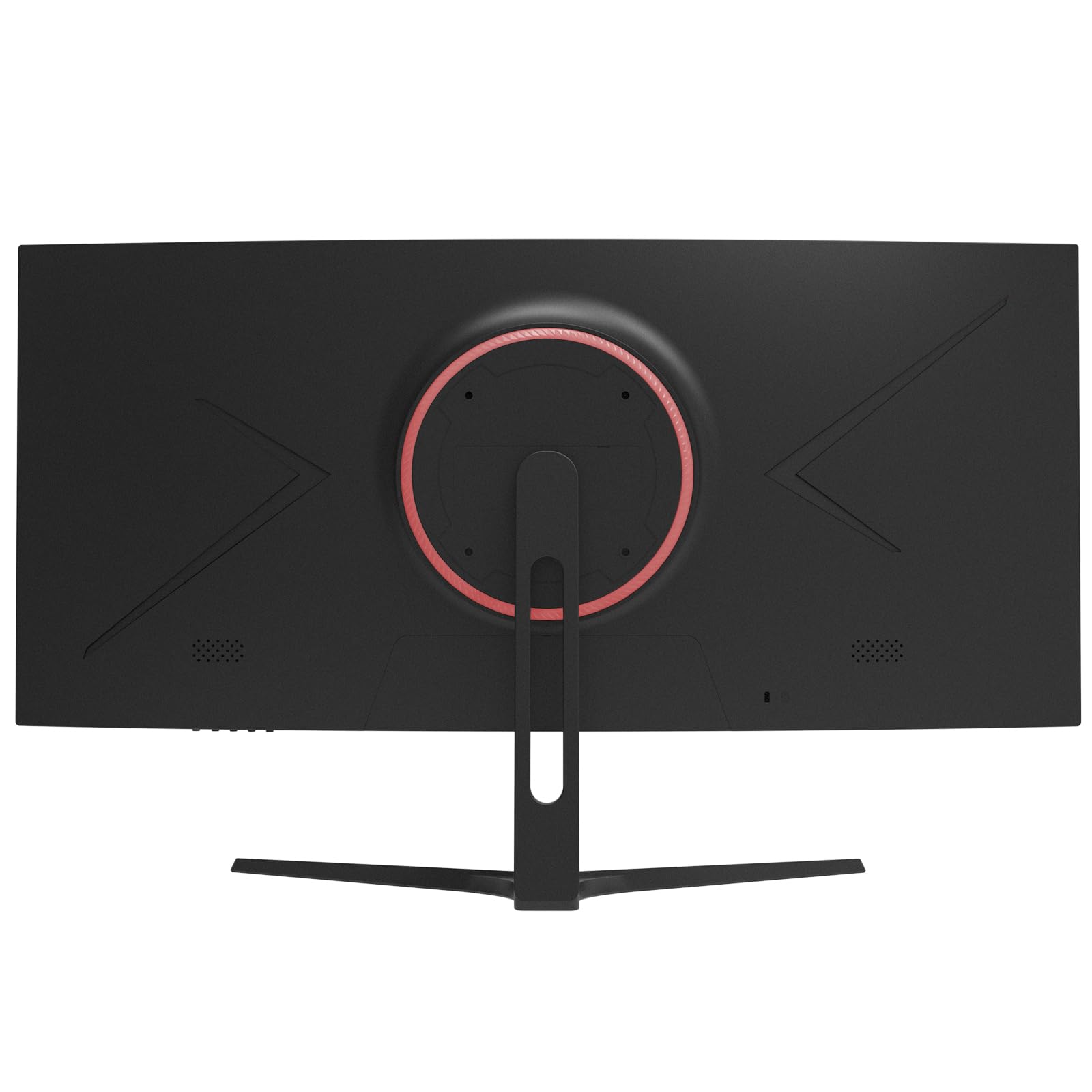 Back. Shenzhen Longer Technology Co - CRUA 30" Curved Gaming Monitor, 165Hz/200Hz, WFHD (2560 x 1080P) 1500R VA Screen, Wall Mount Install (HDMI, DP) - Black - Black.