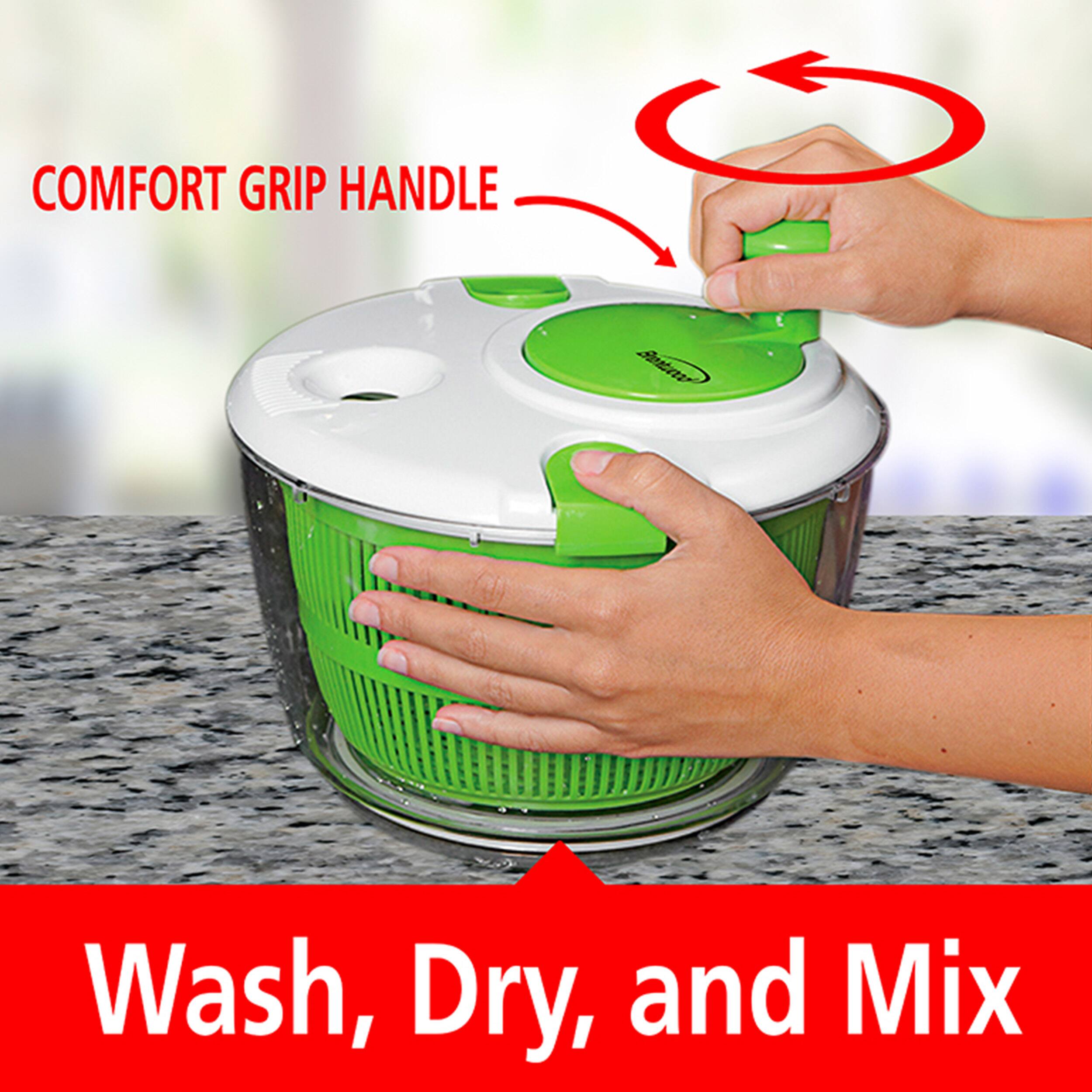 COMFORT GRIP HANDLE, Wash, Dry, and Mix