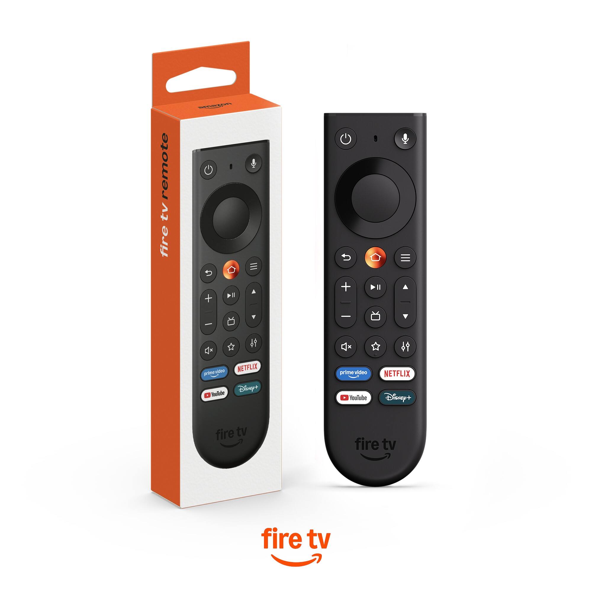 Amazon Fire TV Wireless Remote (newest model), new ergonomic design, TV ...