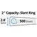 2" Capacity-Slant Ring
2.8" Spine
500 Sheets