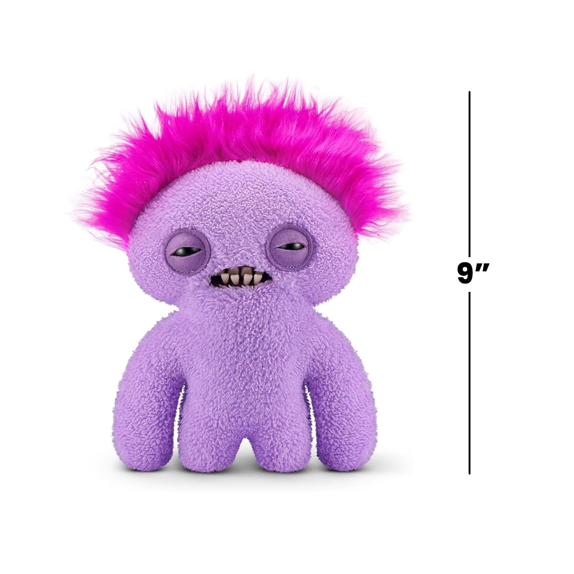 Alt View 5. ZURU - Fuggler Hairy Fuggs 9 Inch Plush | Squidge - Multi-Colored.