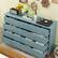 Alt View 3. Famapy - Famapy Horizontal Dresser 10 Drawers of Chest with European - Style Elegance - Blue.