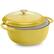Front. Best Choice Products - Best Choice Products 7.5 Quart Enamel Cast-Iron Dutch Oven, Heavy-Duty Cookware w/ Dual Handles, Lid - Lemon Meringue - Lemon Meringue.