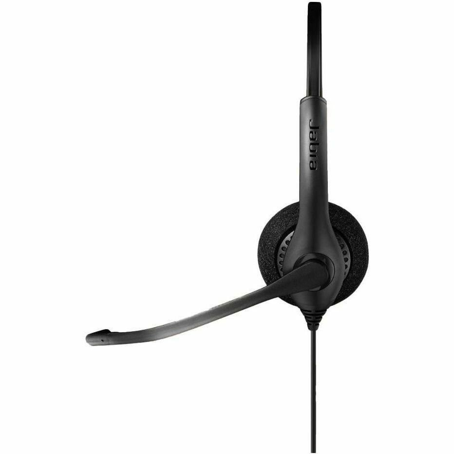 Alt View 3. Jabra - Jabra BIZ 1500 Headset - Stereo - USB - Wired - 32 Ohm - 20 Hz to 6.80 kHz - Over-the-head - Binaural - Supra-aural - Red.