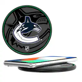 Keyscaper - Vancouver Canucks 15 Watt Wireless Induction Charger - Multicolor