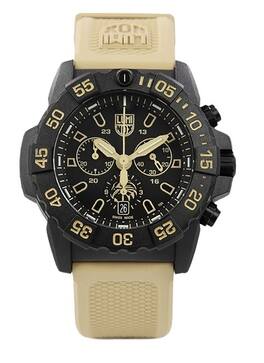 Luminox - Navy Seal Foundation Chronograph Dial Quartz Diver's XS.3590.NSF.SET 200M Men's Watch With Extra Strap - Black