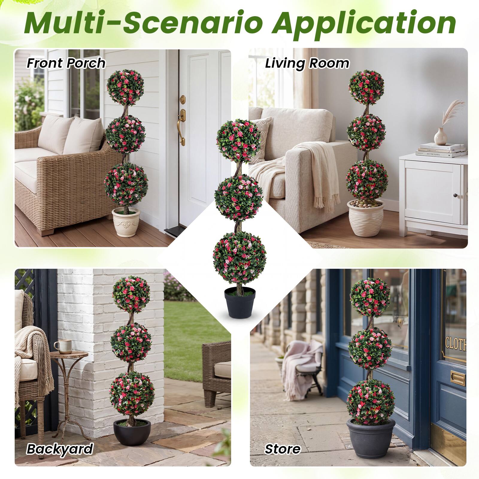 Multi-Scenario Application

Front Porch
Living Room
Backyard
Store