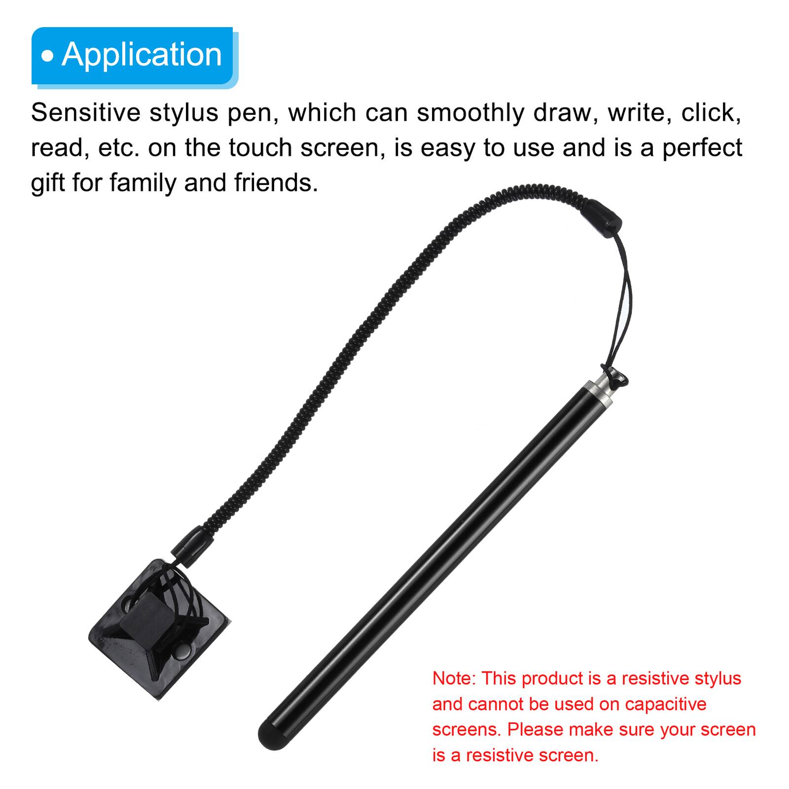 Application

Sensitive stylus pen, which can smoothly draw, write, click, read, etc. on the touch screen, is easy to use and is a perfect gift for family and friends.

Note: This product is a resistive stylus and cannot be used on capacitive screens. Please make sure your screen is a resistive screen.