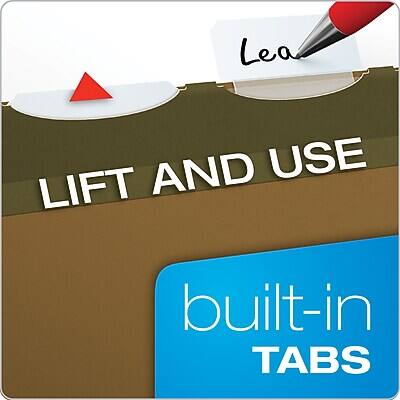 Lift and Use  
Built-in Tabs
