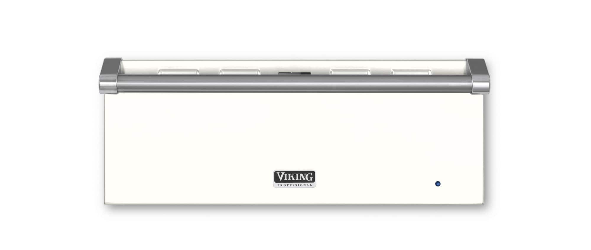 27" Viking 5-Series Warming Drawer - Pure White - Front_Zoom