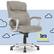 Front. Serta - Executive Office Ergonomic Chair with Layered Body Pillows - Glacial Gray - Silver.