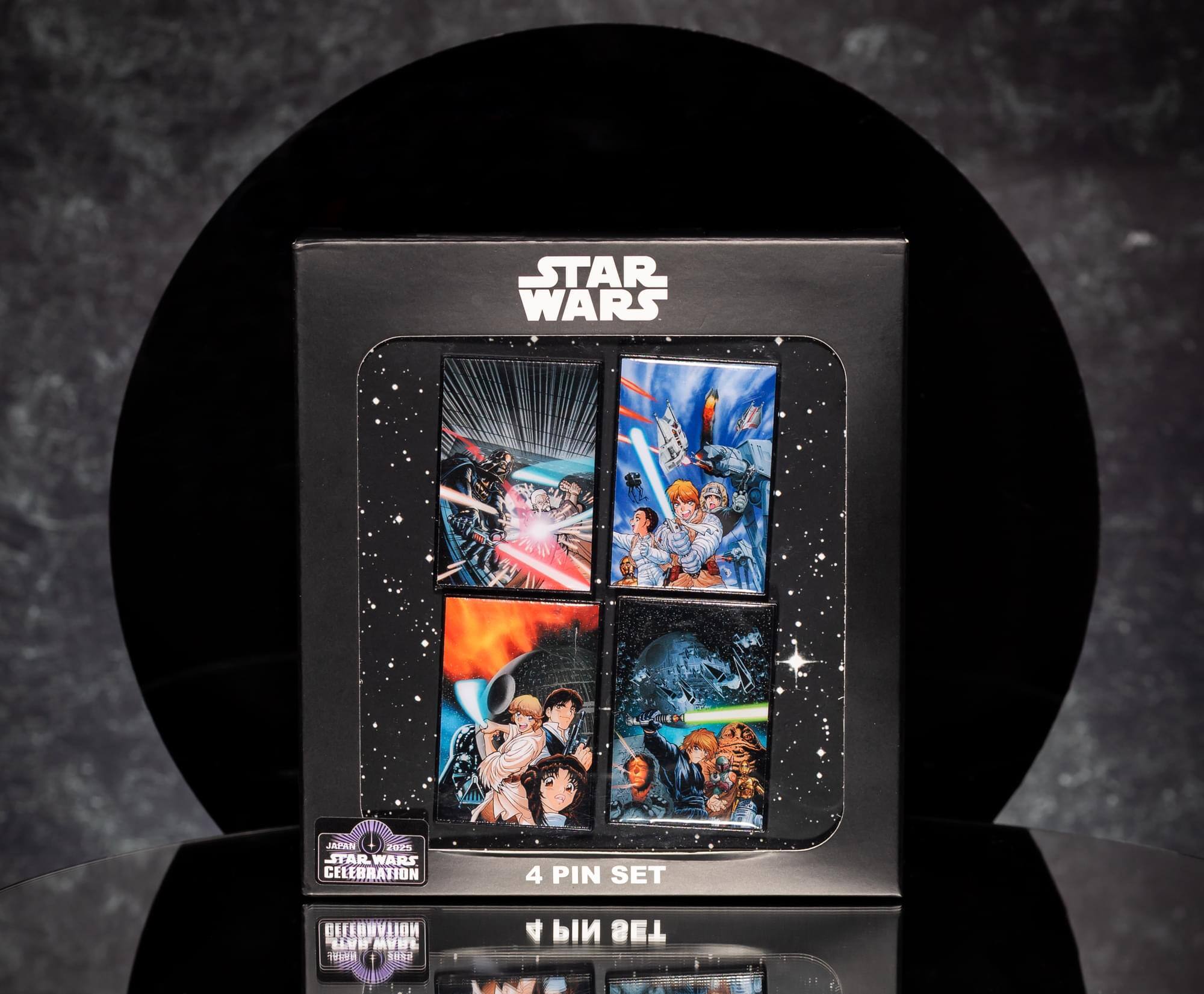STAR WARS JAPAN 2025 STAR WARS CELEBRATION 4 PIN SET
