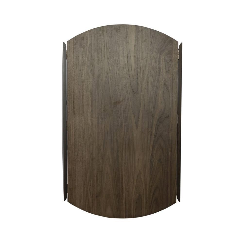 Back. Starlight Canyon Home - Round Dining Table with Drop Leaves – Small Round Kitchen Table in Brown - Brown.