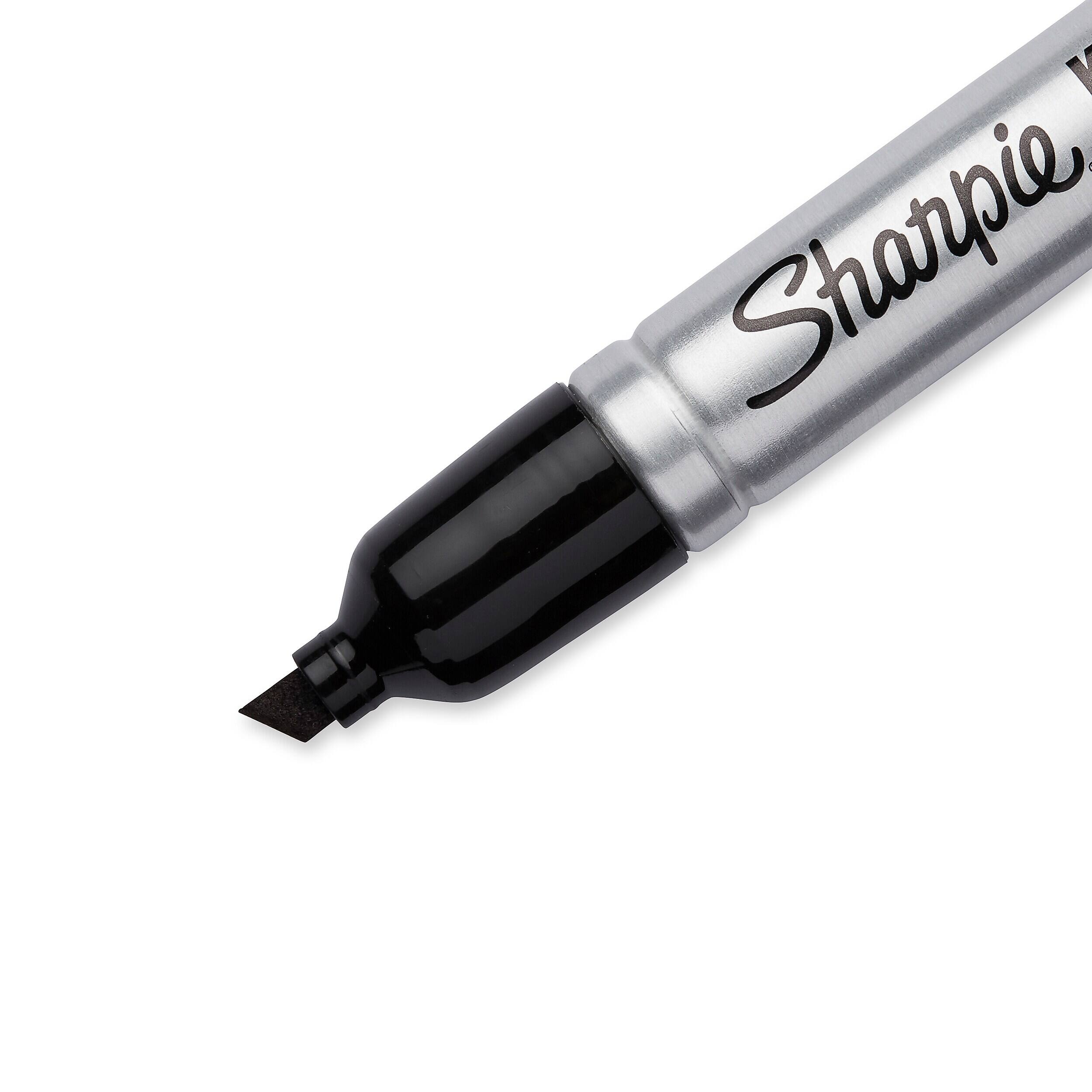 Alt View 1. Sharpie - Sharpie King Size Tank Permanent Marker, Chisel Tip, Black, 12/Pack (15001A) - Black.