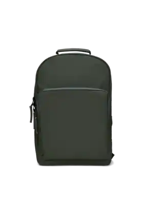 Front. RAINS - Book Daypack Large - Green.