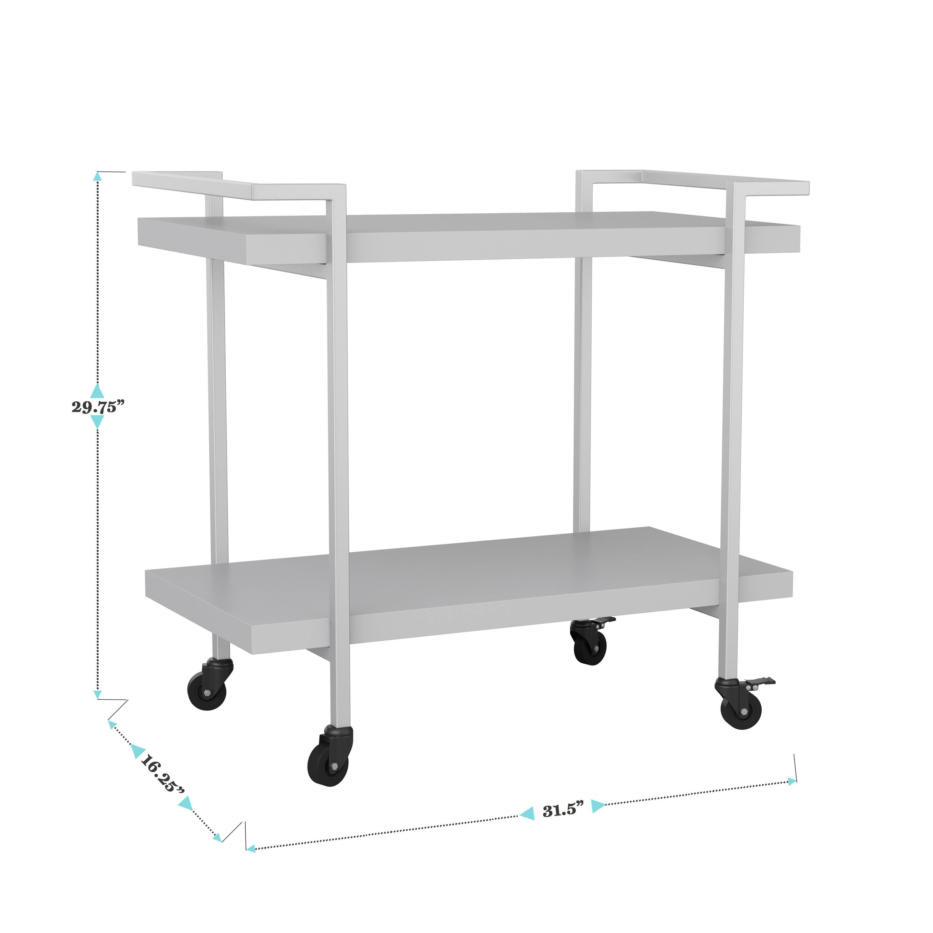 The text on the image reads "29.75" 16 25" 31.5". This information is likely related to the dimensions of the shelving unit, such as the height, width, and depth.