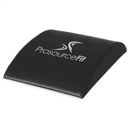 Front. ProsourceFit - ProsourceFit Abdominal Mat - Black.
