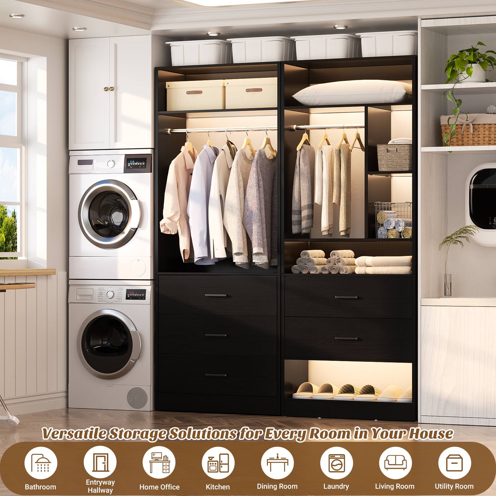 Versatile Storage Solutions for Every Room in Your House

- Bathroom
- Entryway
- Hallway
- Home Office
- Kitchen
- Dining Room
- Laundry
- Living Room
- Utility Room