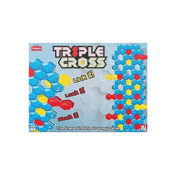 FURSHOOL TRIPLE CROSS Link it! Lock it! The Shape Shifting Strategy Game.