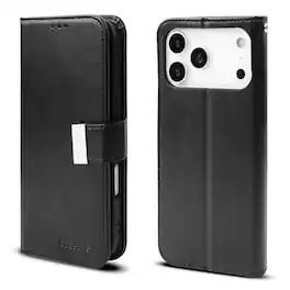 BASELINE - Wallet Folio Case for Apple iPhone 18 Pro / 17 Pro - Black
