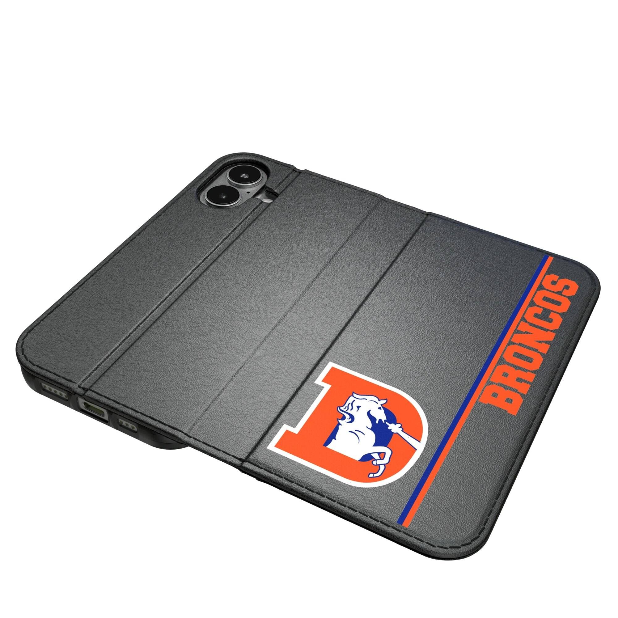 Alt View 3. Keyscaper - iPhone Folio 2.0 Case - 17 Pro - Black.