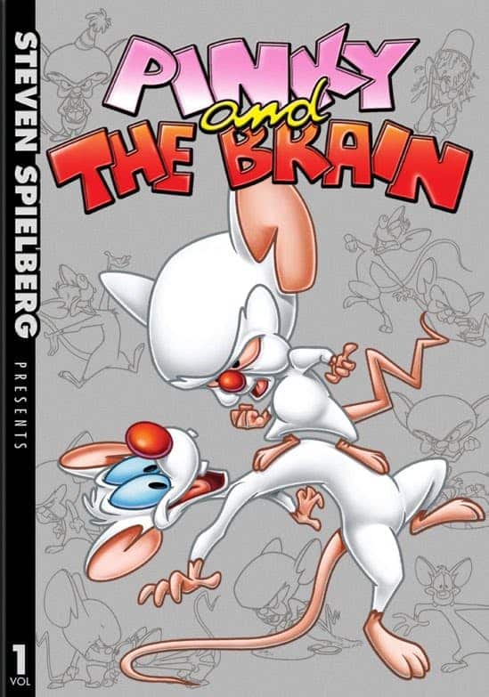 Front. Steven Spielberg Presents Pinky and the Brain: Season one (DVD New Box Art) [DVD].