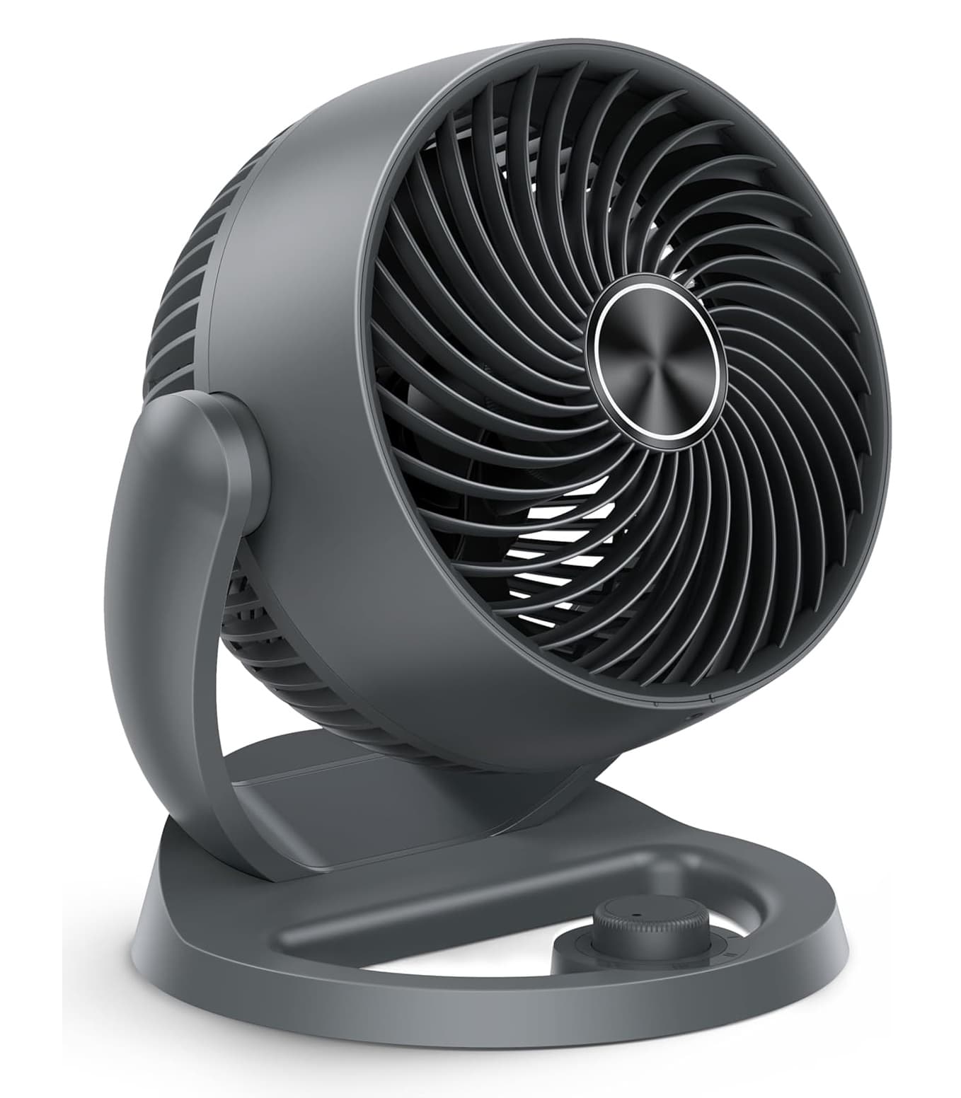 Front. FINEAK - 12-Inch Ultra-Quiet Air Circulator Fan - 70ft Airflow 3-Speed 120° Tilt.