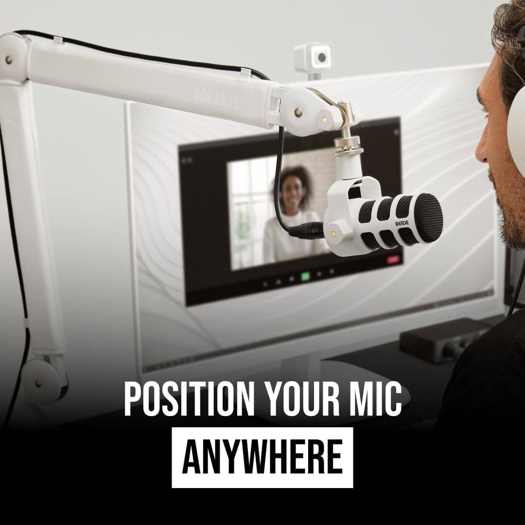POSITION YOUR MIC ANYWHERE