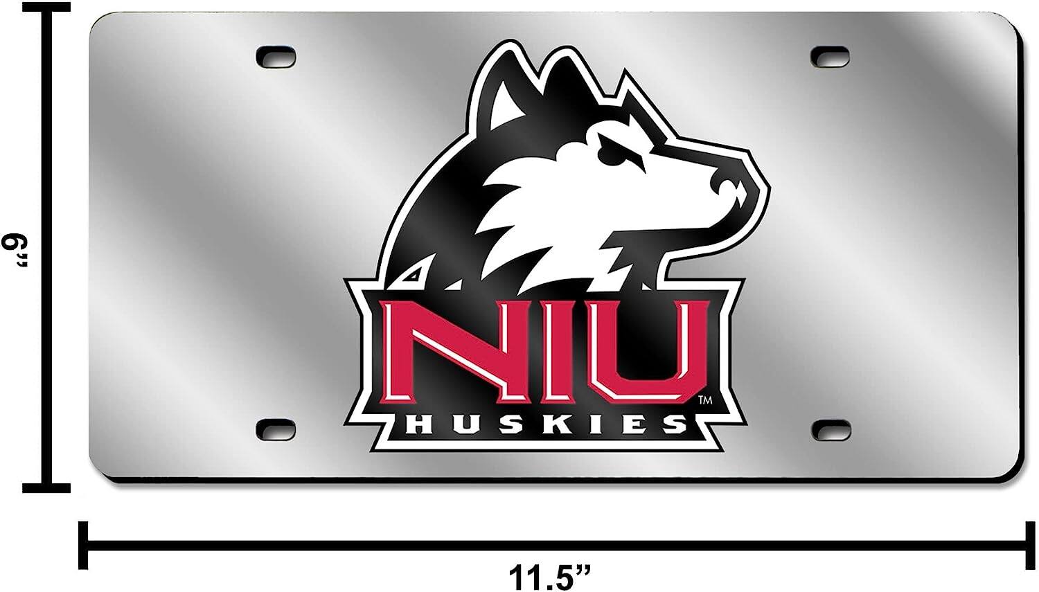 6" x 11.5" NIU Huskies