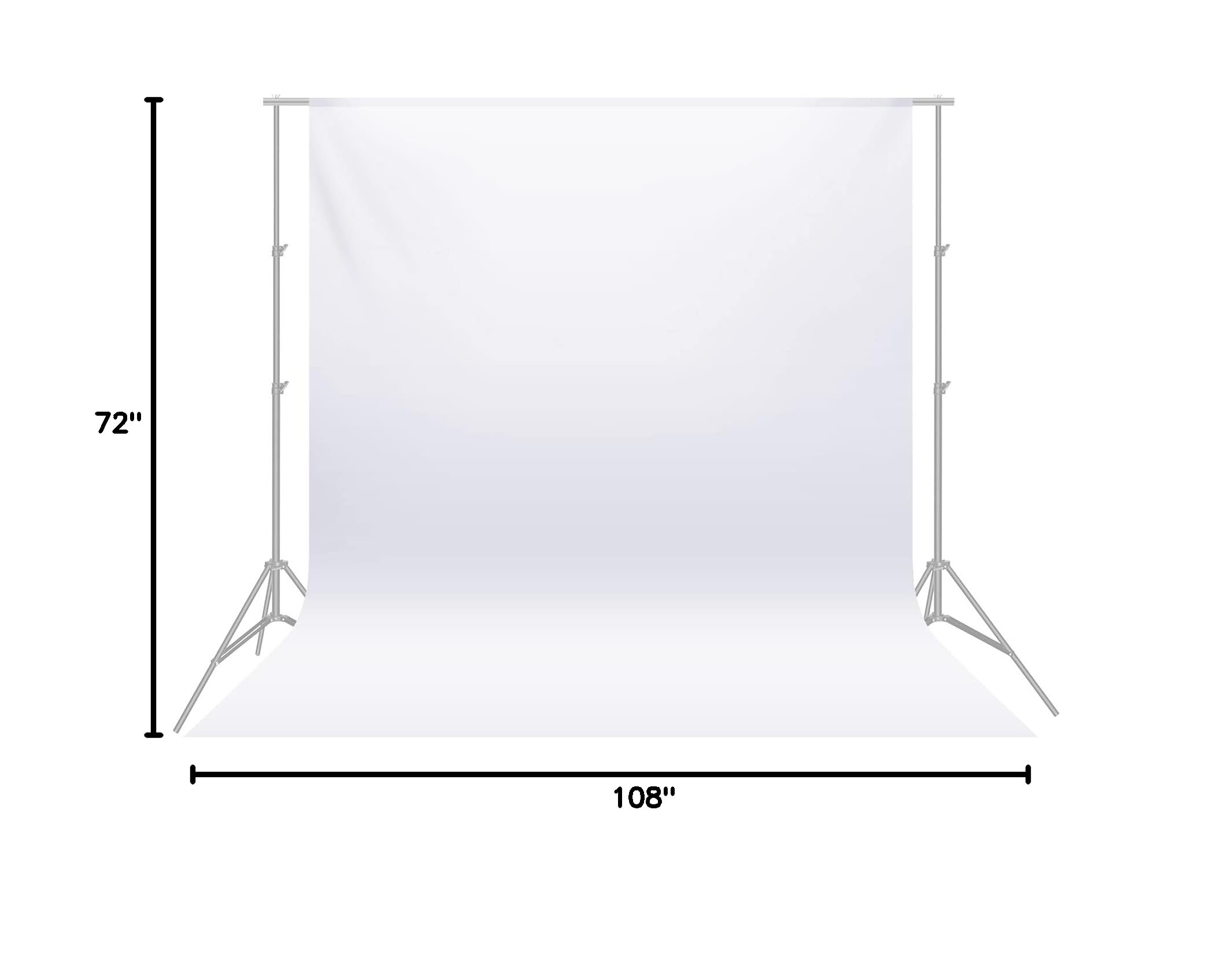 72" x 108"