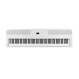 Kawai Pianos - ES520 88-Key Digital Piano with Responsive Hammer Compact II Action | Built-in Bluetooth and Integrated Lesson Books - Snow White
