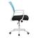 Alt View 11. CorLiving - Workspace Mesh Back Office Chair - Teal and White.