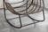 Alt View 8. GOODSILO - Outdoor Rattan Rocking Chair Padded Cushion Rocker Recliner for Porch, Living Room, Patio, Garden - Grey.