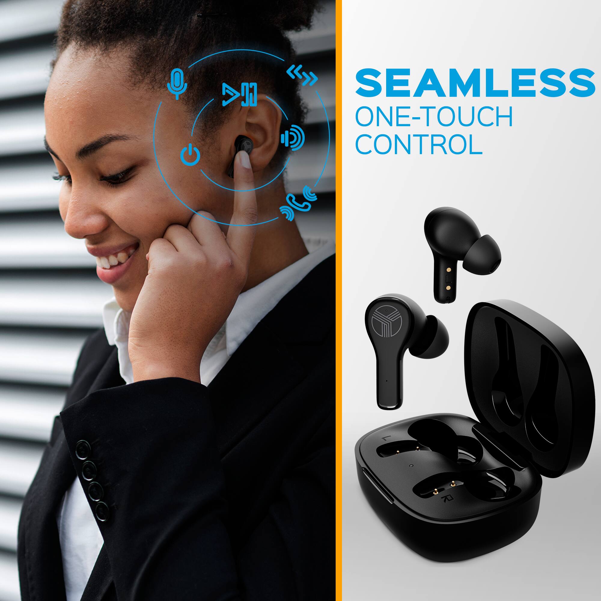 SEAMLESS ONE-TOUCH CONTROL