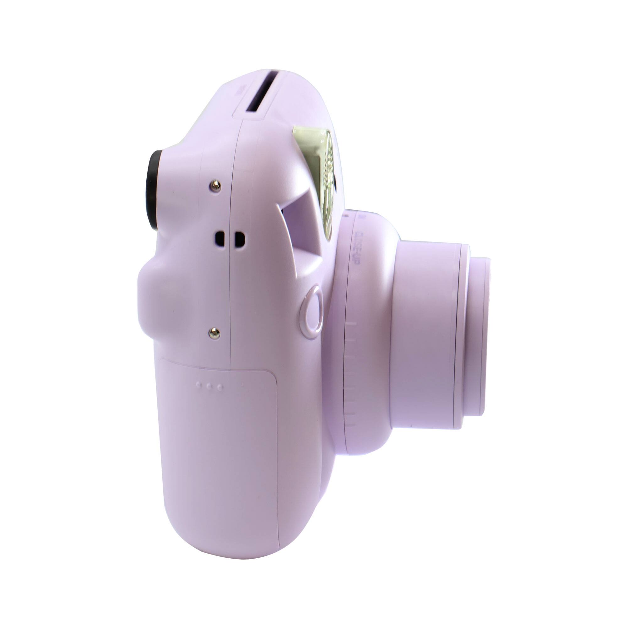 Left. Fujifilm - FUJIFILM INSTAX MINI 12 Instant Film Camera Lilac Purple + 2x10 Mini Instax Film - Purple.