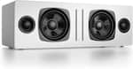 Front. Audioengine - B2 Home Music System w/ Bluetooth aptX (A2 All-in-One) - White.