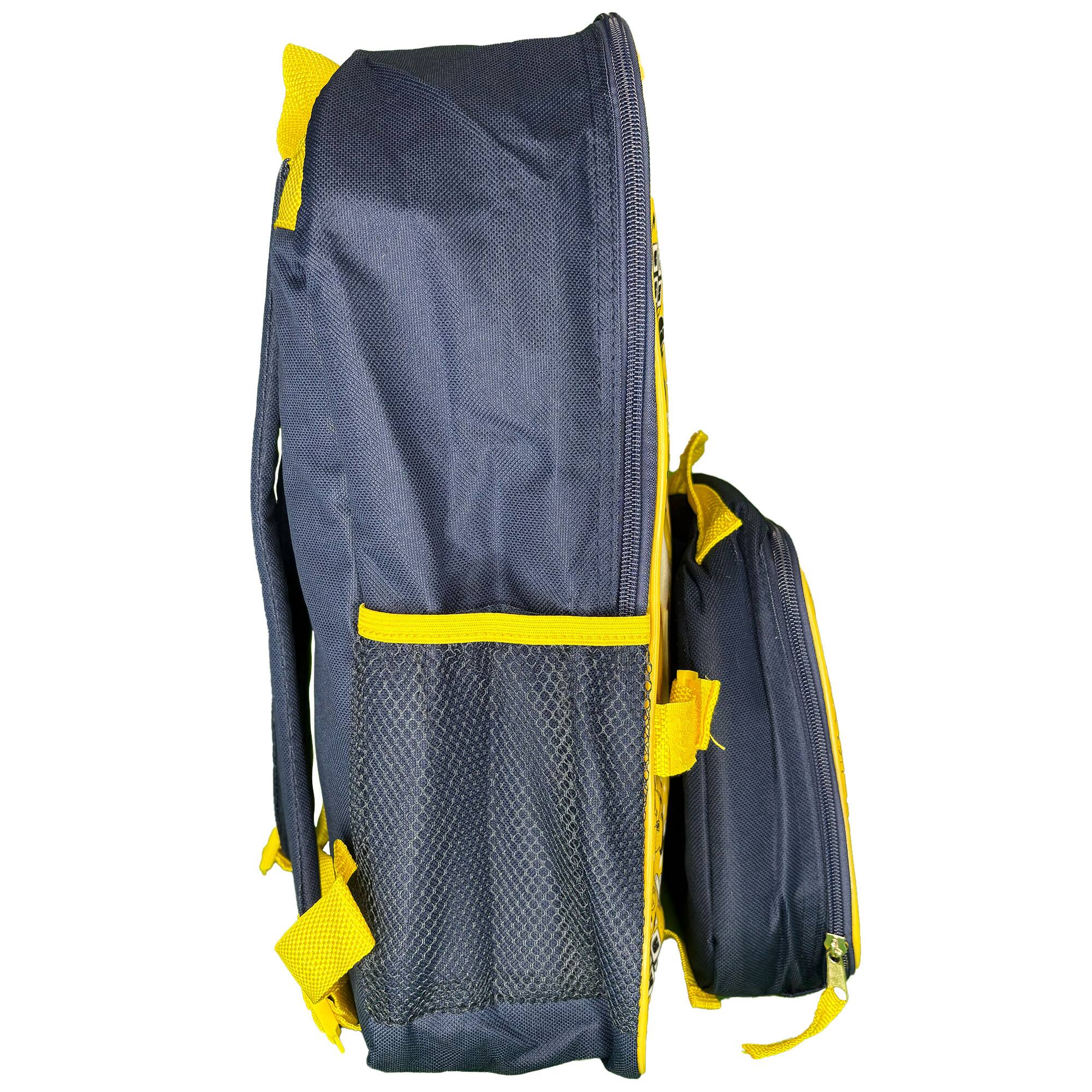 Alt View 4. Minions - Disney Minions 16" School Backpack with Large Front Pocket & Rectangular Lunch Bag - Assorted Pre-Pack.