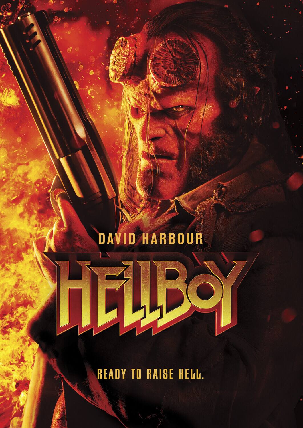 Front. Hellboy   - DVD.