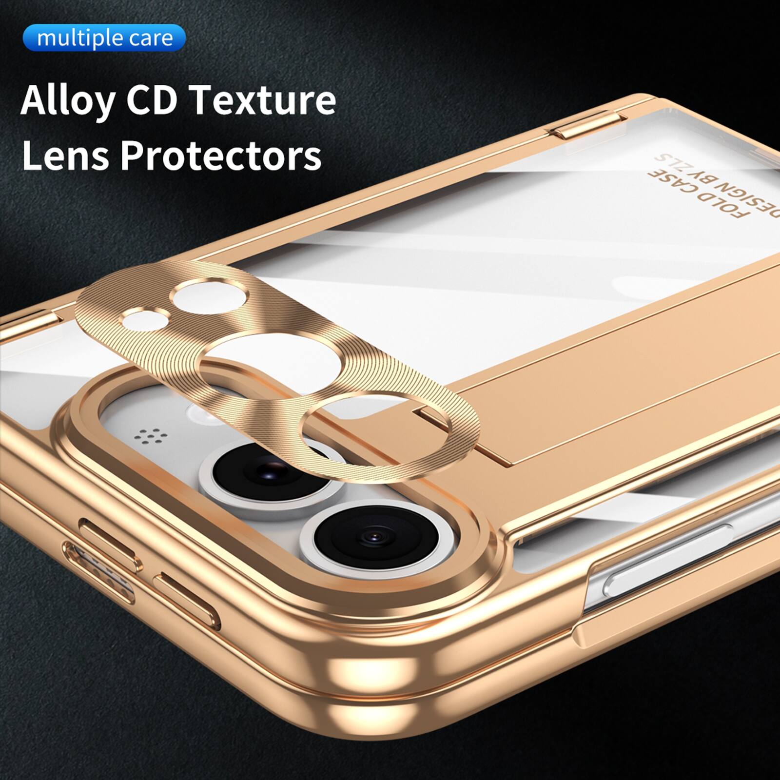 multiple care  
Alloy CD Texture Lens Protectors