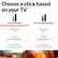 Choose a stick based on your TV
Fire TV Stick HD
Optimized for: HD TVs
TV size: Typically less than 50"
Picture quality: Crisp, standard clarity
Fire TV Stick 4K Select
Optimized for: 4K TVs
TV size: Typically over 50"
Picture quality: 4x sharper than Full HD
HD
4K